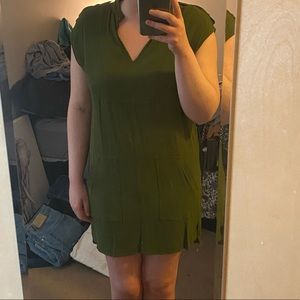 Green Mini Dress